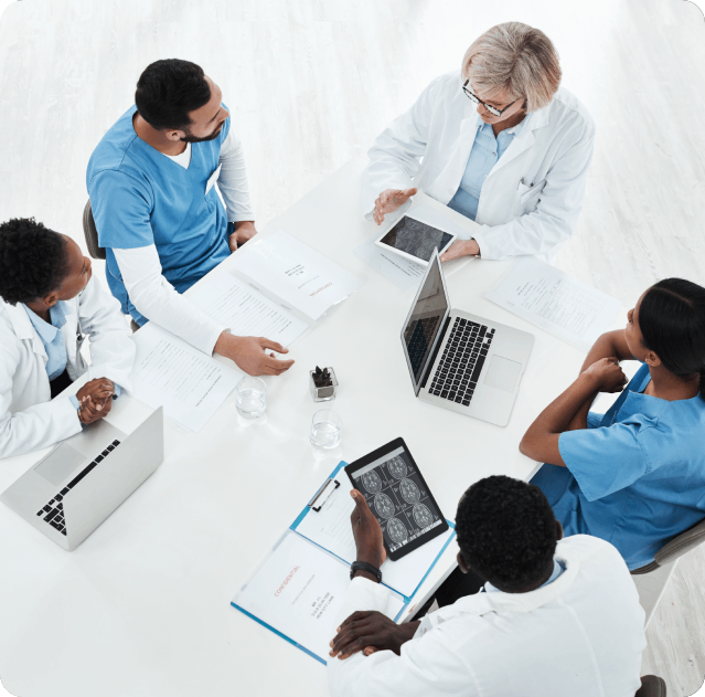 Centralized system to humanize medical clinics and protect brand integrity through trusted community resources